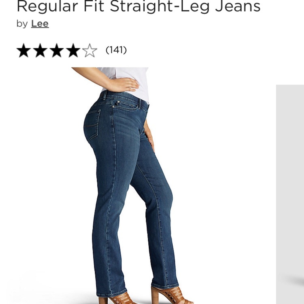 Lee Flex Motion Regular Fit Straight Leg Jeans